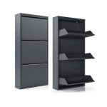 NBL 3'lü Metal Ayakkabılık ANTRASİT